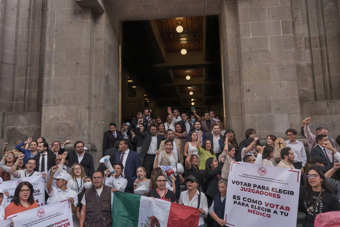 Sztrájkolnak a mexikói bírák